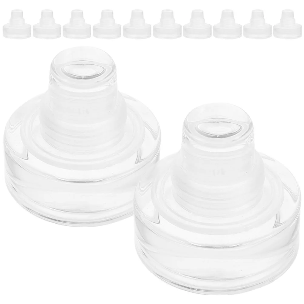 

12pcs T-Shaped Bottle Stoppers Glass Stopper Bulk Airtight Caps for Bottles Saver Vacuum Sealing Mini for Home