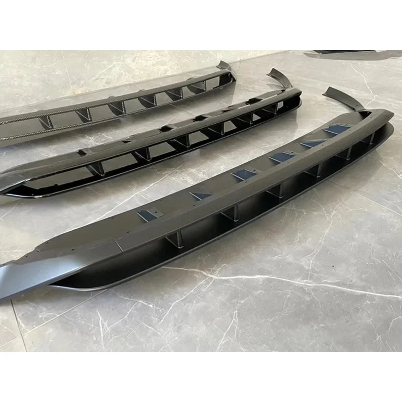 Best Selling2019-2023 Q8 S-Line GLossy Black Rock Front Lip s sport modelHigh Quality 2