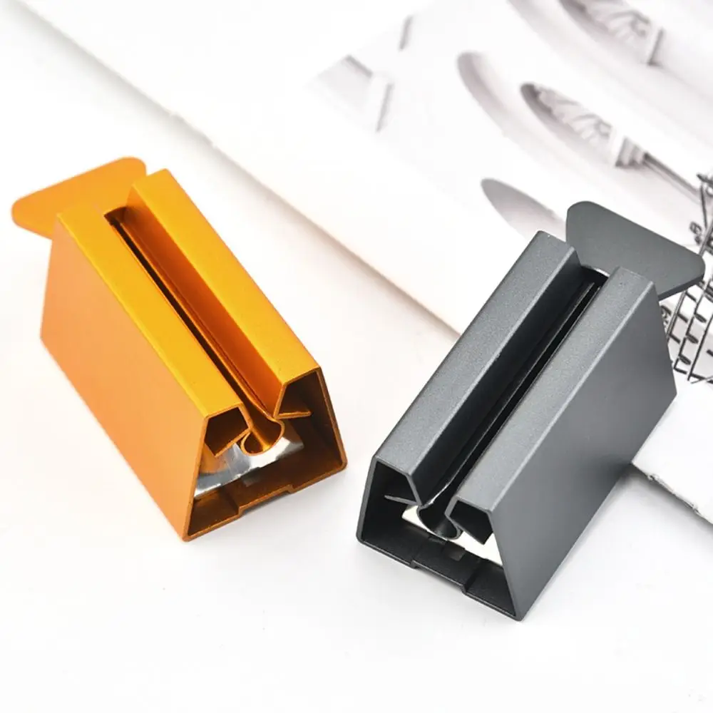 Aluminum Toothpaste Squeezer Manual Rotating Efficient Usage Toothpaste Tube Rollers Easy To Use No Waste Toothpaste Dispenser