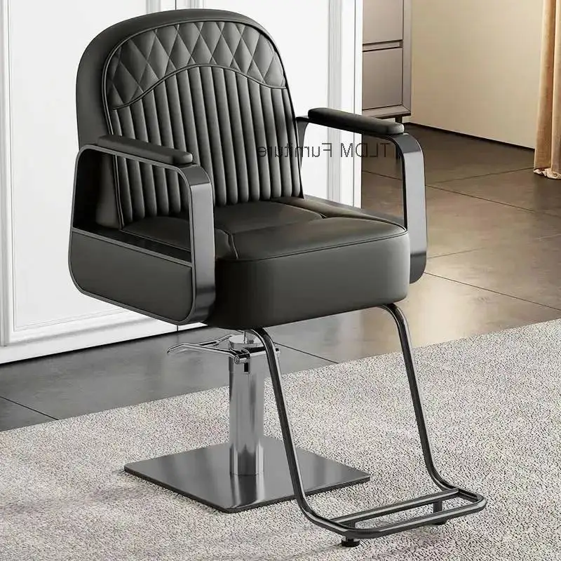 Silla de Barbero Ergonómica, Accesorios de Barbería, Sillas de Salón de Belleza, Sillas para Estilistas, Muebles de Salón