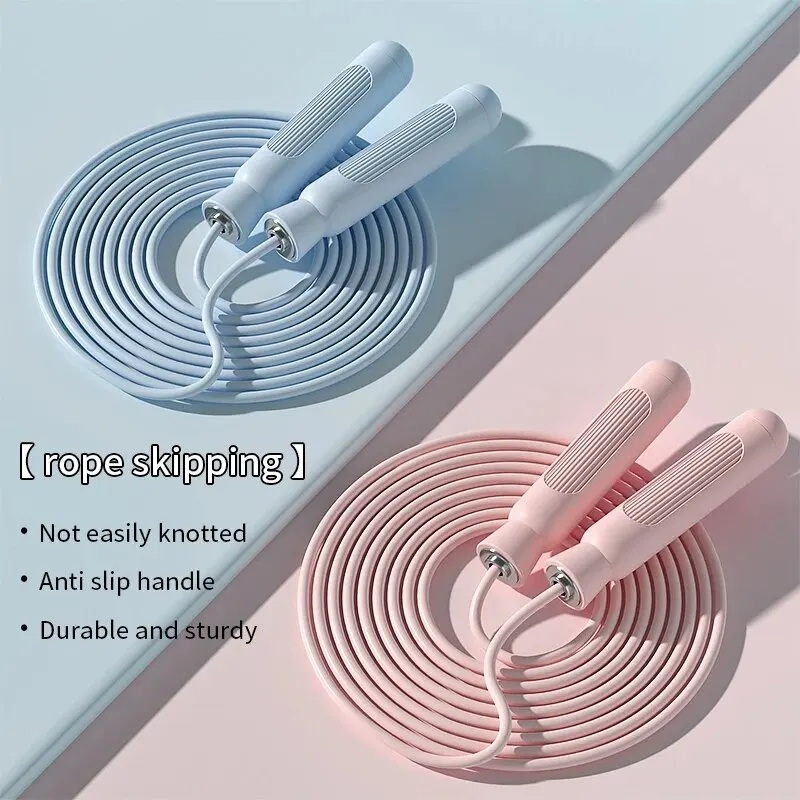 Rope Skipping and Foam Roller Set, Suitable for Fitness Use, Rope Skipping with Bearings, Massage Yoga Column, Fascia Ball