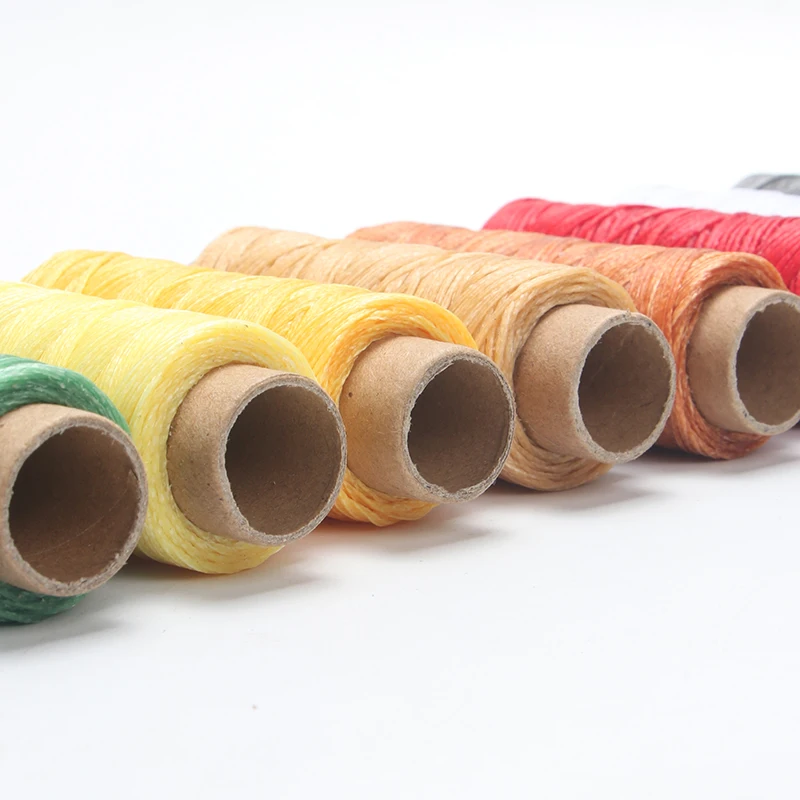 QJH 40 Colors Leather Sewing Waxed Thread,50Yards Per Color, Hand Stitching Thread for Hand Sewing Leather and Bookbinding