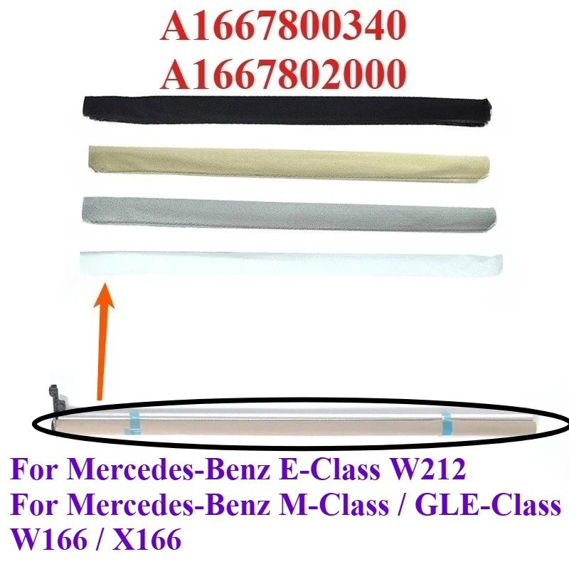

Only Cloth A1667800340 A1667802000 For MercedesBenz W166 GLE350 ML250 Car Skylight Shutter Sunroof Sunshade Shade Curtain