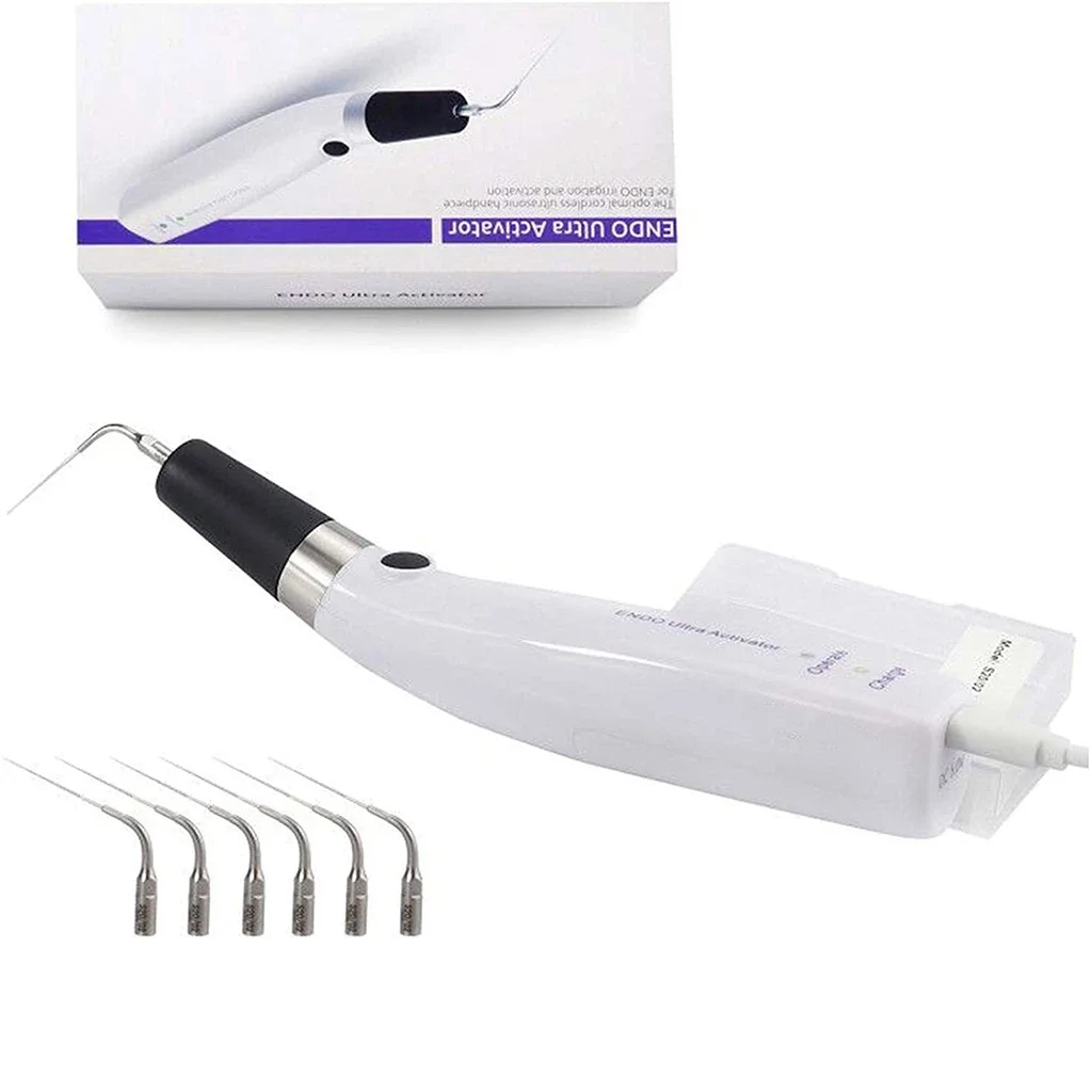 

Dentals Wireless Endo Ultra Activator / Cordless Ultrasonic Endo Root Irrigationl/ Root Canal Irrigating Activator with 6pcs tip