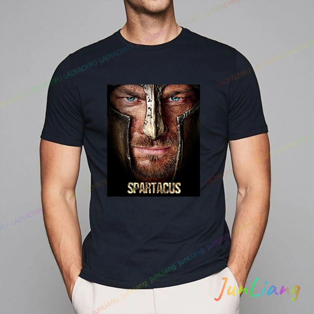 

Футболка Spartacus Y2K мужская с коротким рукавом и круглым вырезом