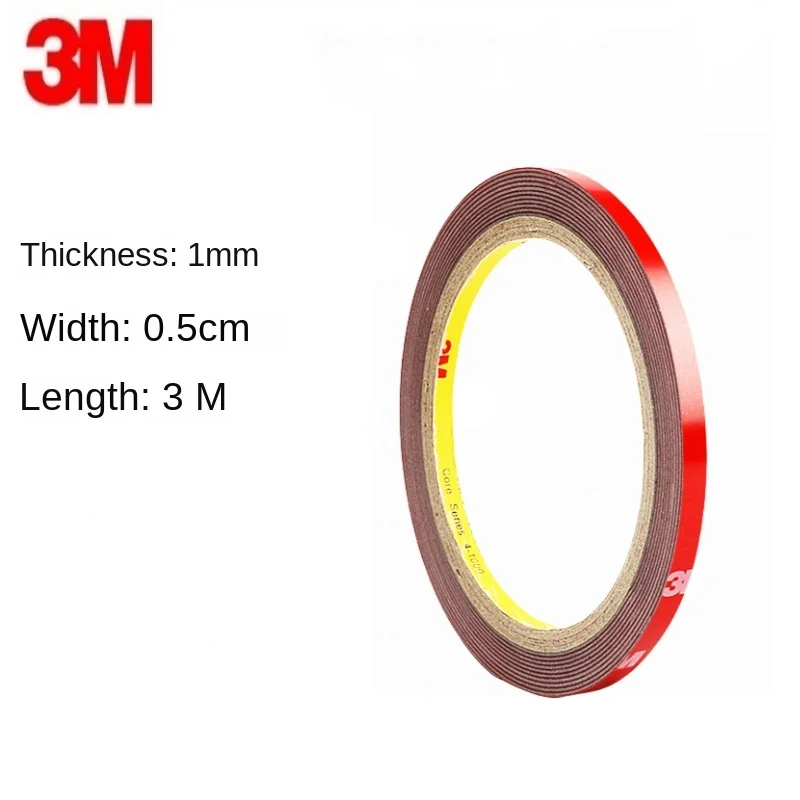 3M 4229P Vhb Starkes, doppelseitiges, hochviskoses, wasserfestes, rückstandsfreies Schaumstoffband, geeignet für Automobil- und Heimdekoration