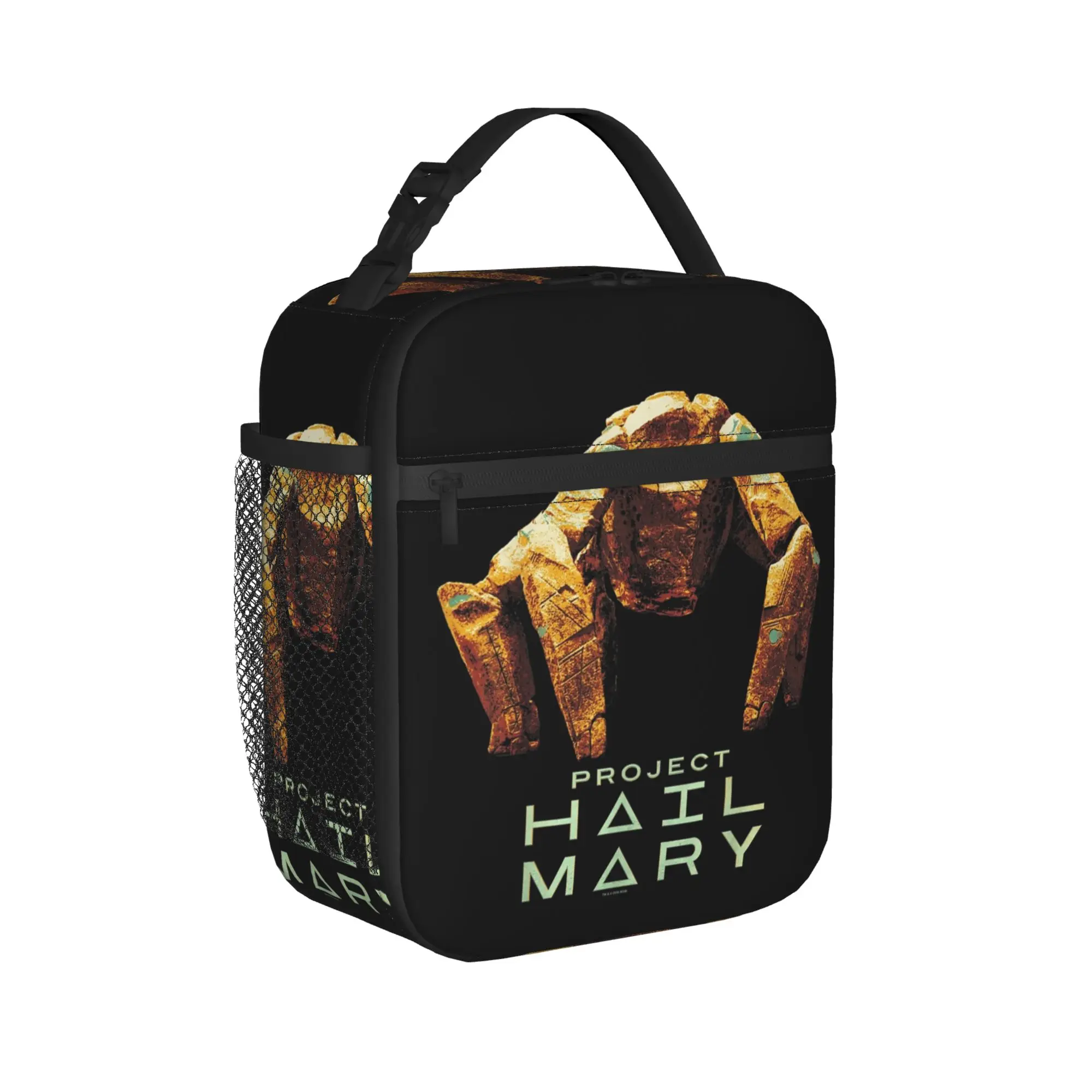 

Изолированная сумка-холодильник Project Hail Mary, многоразовая сумка-холодильник, контейнер для обеда, портативная сумка-тоут, ланч-бокс для мужчин и женщин, для школы, пикника