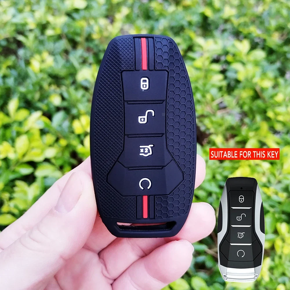 For BYD Silicone Car Key Seagull/Dolphin/Qin/Han/Tang/Song/SEAL U DM-i/ATTO03 Car Key Decoration Full Cover Protective Case