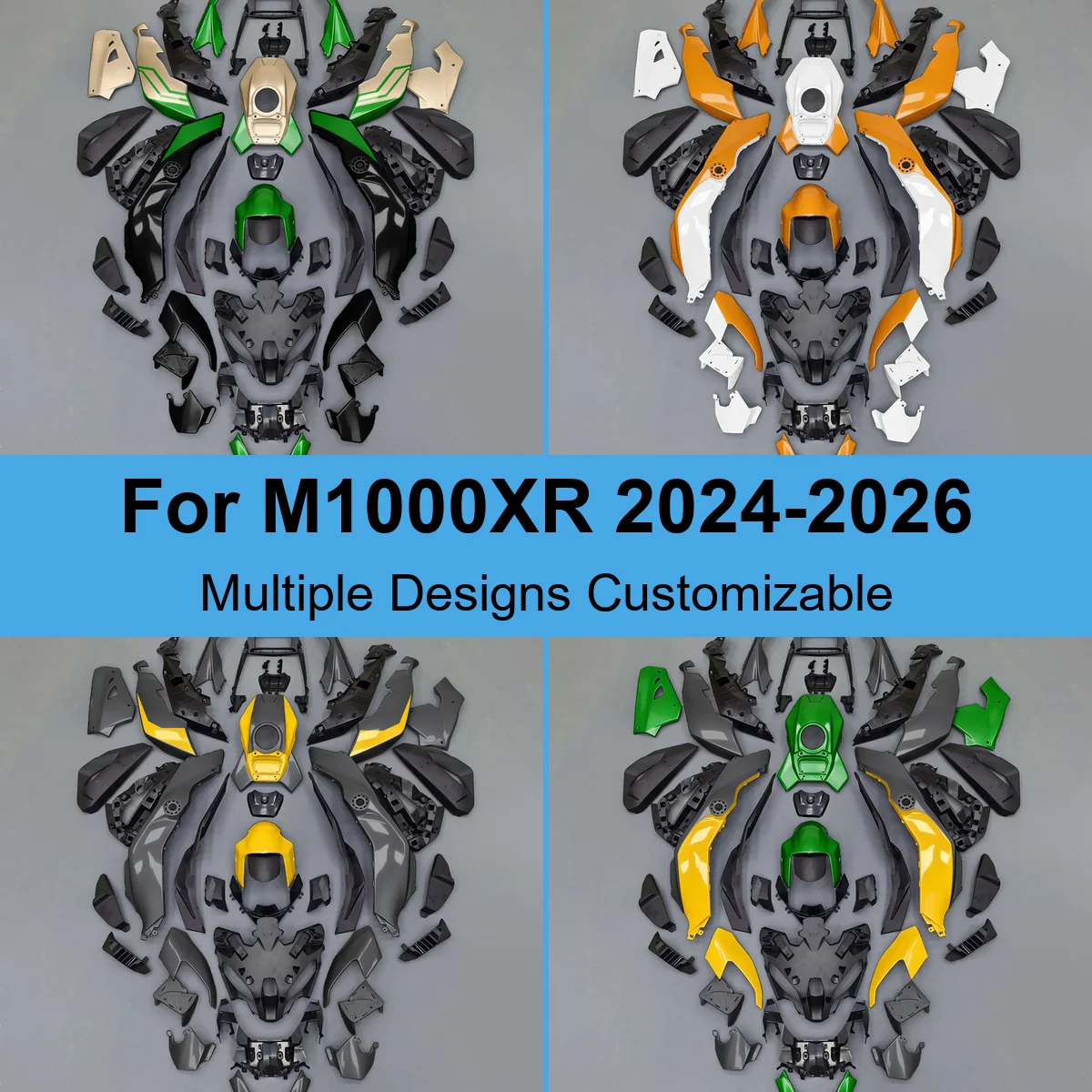 Sport Fairings Kit for M1000XR 2024 2025 2026 K69 Injection Moulded ABS Full Bodywork Panels Cover Casing Spares Sets