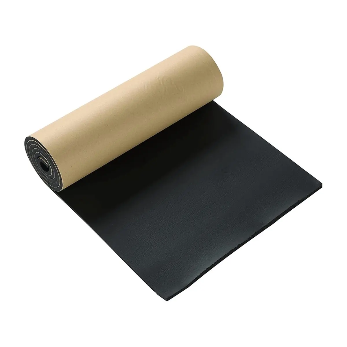 Budget-Friendly-Sponge Neoprene with Adhesive Foam Rubber Sheet, 1/4in T X 12in W X 59in L, for Weatherproofing,Gasket Seals, Cr
