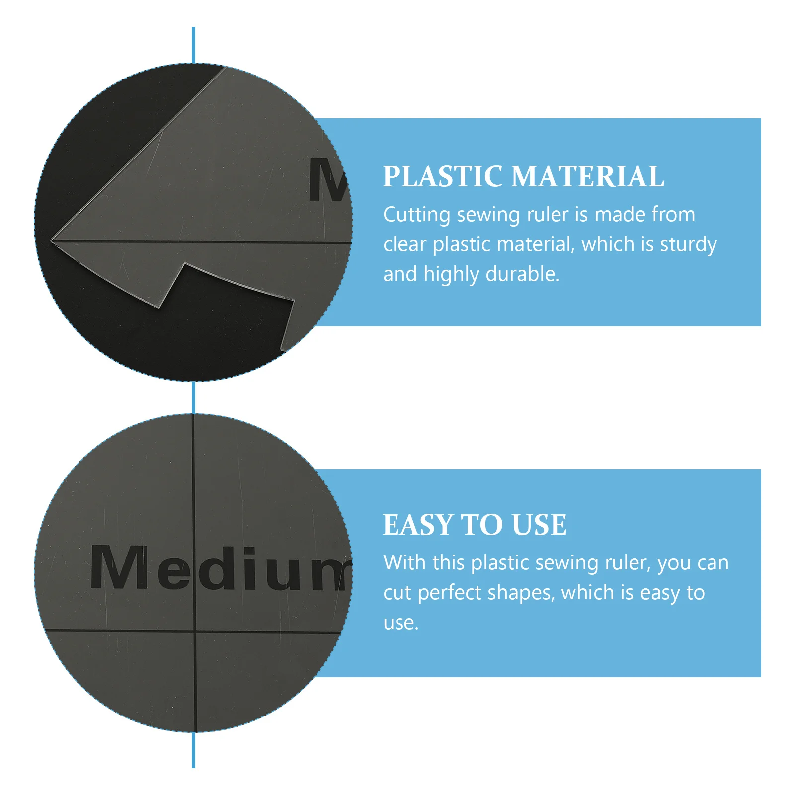 

Clothing Quilting Template Ruler Triangle Plastic Durable Multi Function Perfect Cutting M Quilting Template Clear Templates