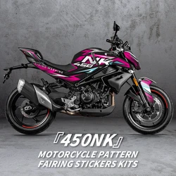 For CFMOTO 450NK 450 NK Pattern Printing Stickers Kits Motorcycle Accessories Protection And Decoration