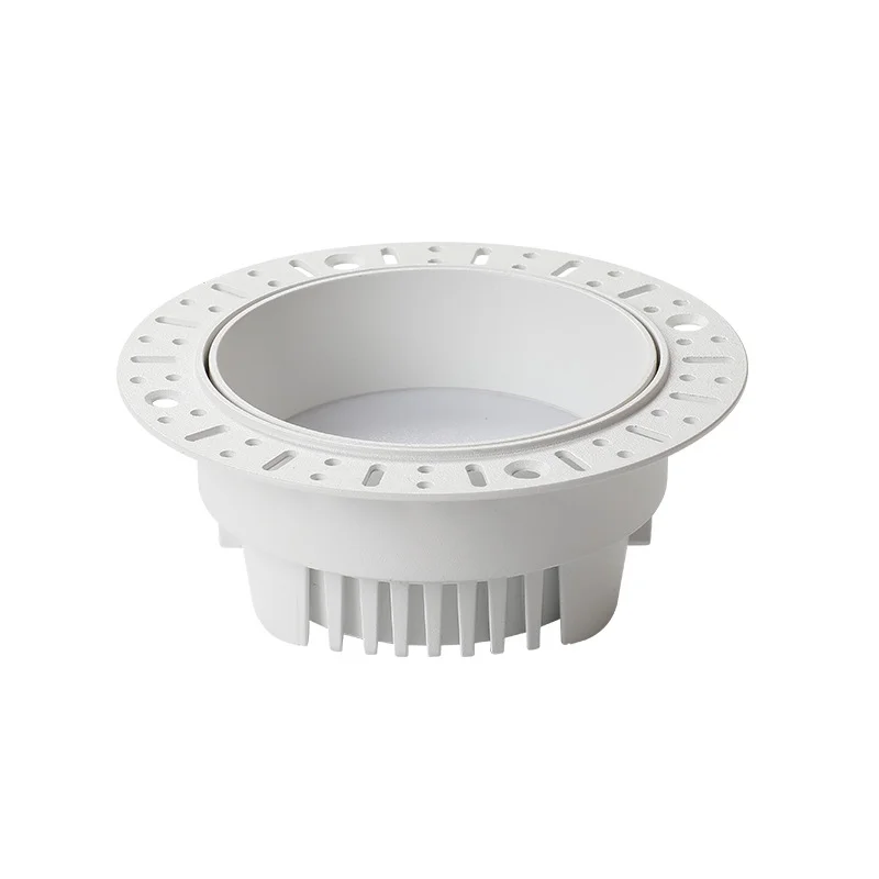 Dimmable LED Downlight Recessed Anti Glare Embedded 7W 10W 12W 15W 18W 20W Spot Lights Aluminum No Border Lamp Indoor Lighting