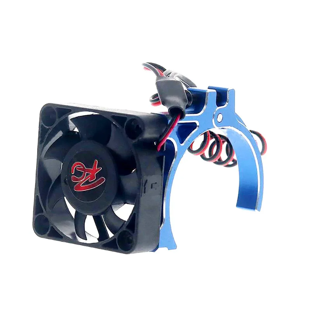 RC Car 42mm Motor Temperature Control Cooling Fan With The Sensor for TRX4 SCX10 D90 SUMMIT E-REVO 1/8 1/10 Crawler Car