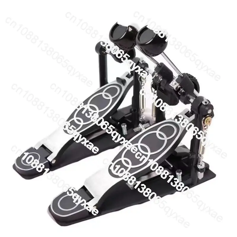 Drum Kit Double Step Drum Kit Drum Set Step Thickened Zinc Aluminum Alloy Pedal Double Chain Tread Hammer Double Step