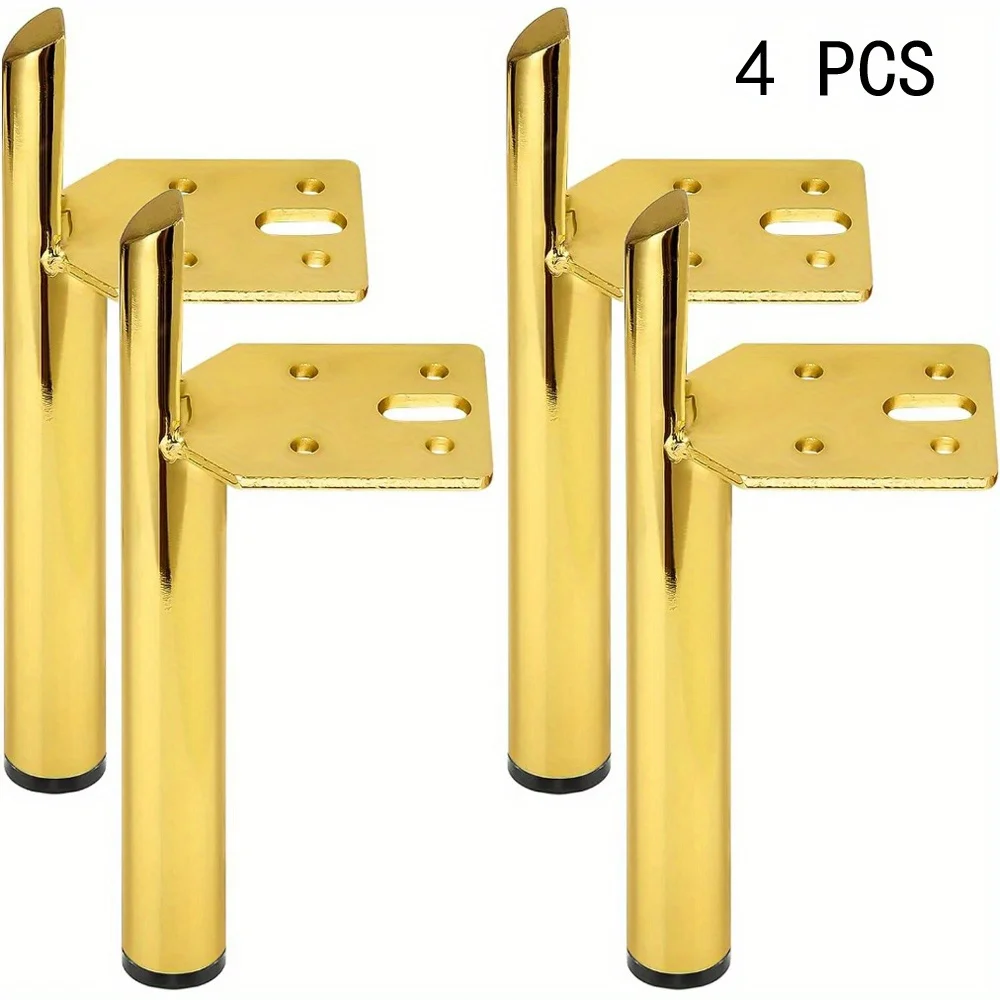 4-piece metal furniture leg set supporting coffee table table legs sofa legs sofa vanity TV stand cabinet legs