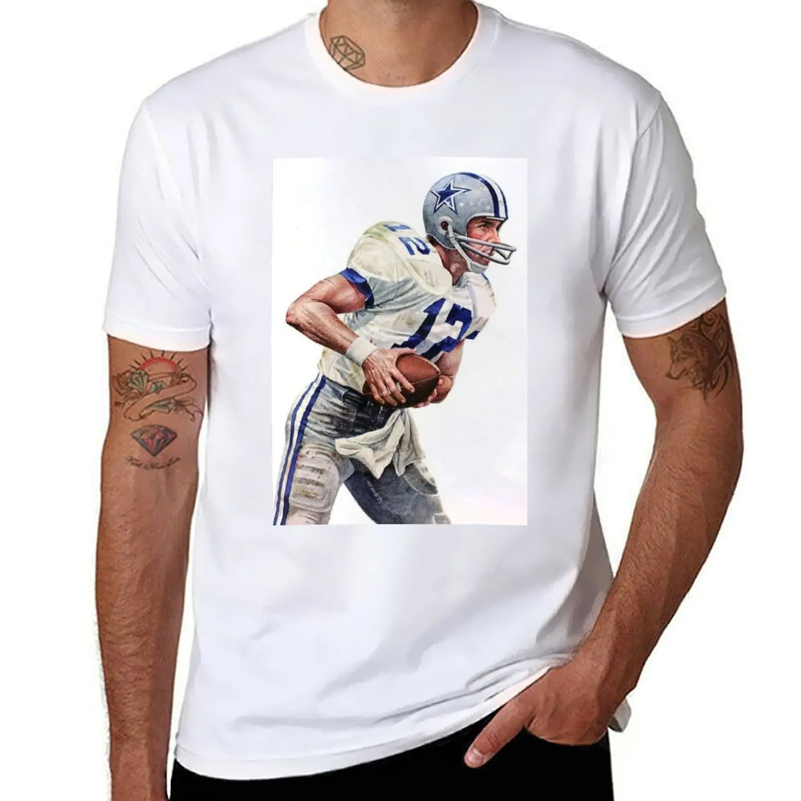 

Roger Staubach T-Shirt t shirt man plain t shirts with prints t shirt personalised T-Shirt
