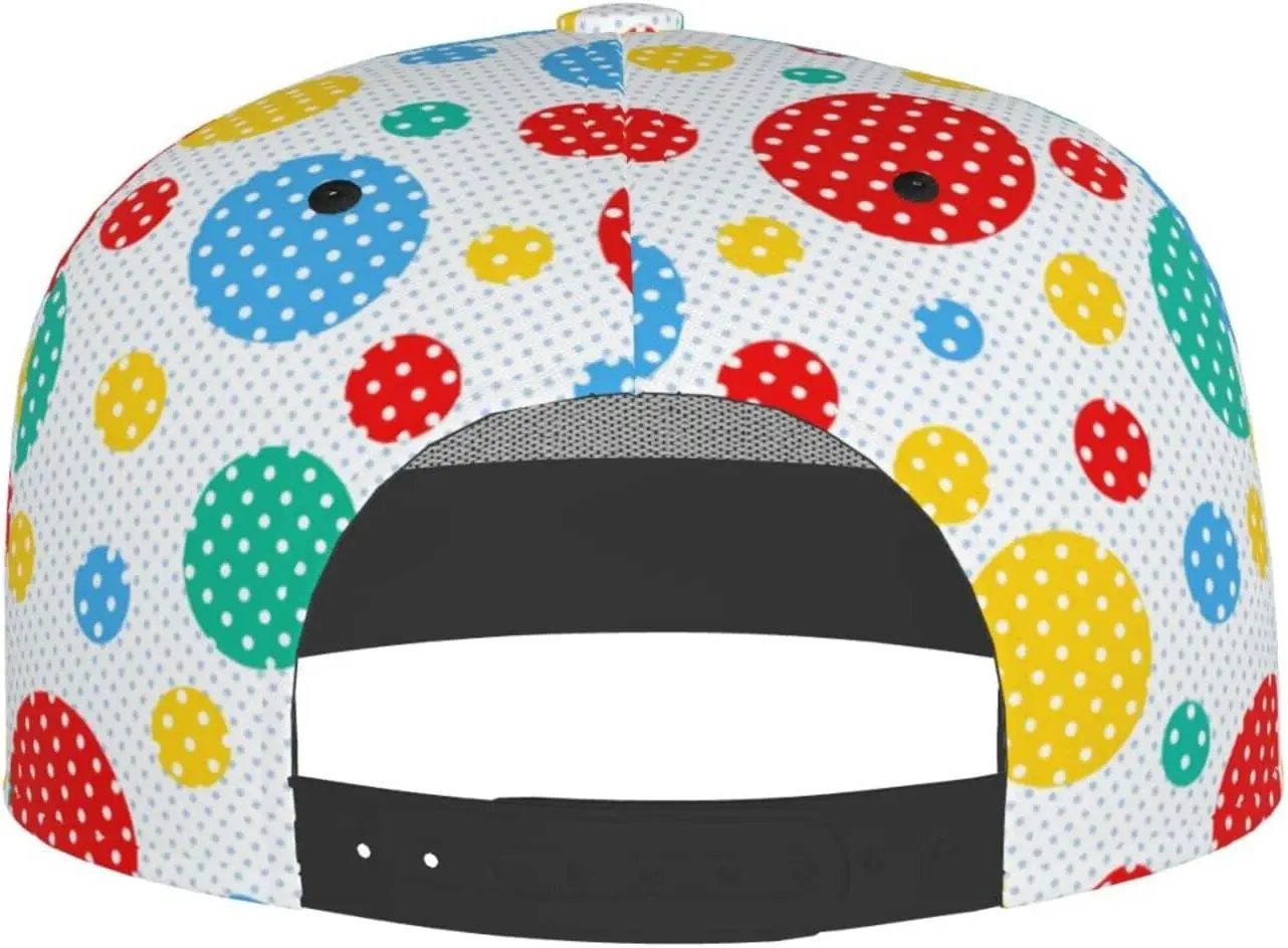 Cute Polka Dots Baseball Cap Hats Adjustable Trucker Hat Outdoor Sun Cap for Men Women Dad Hat