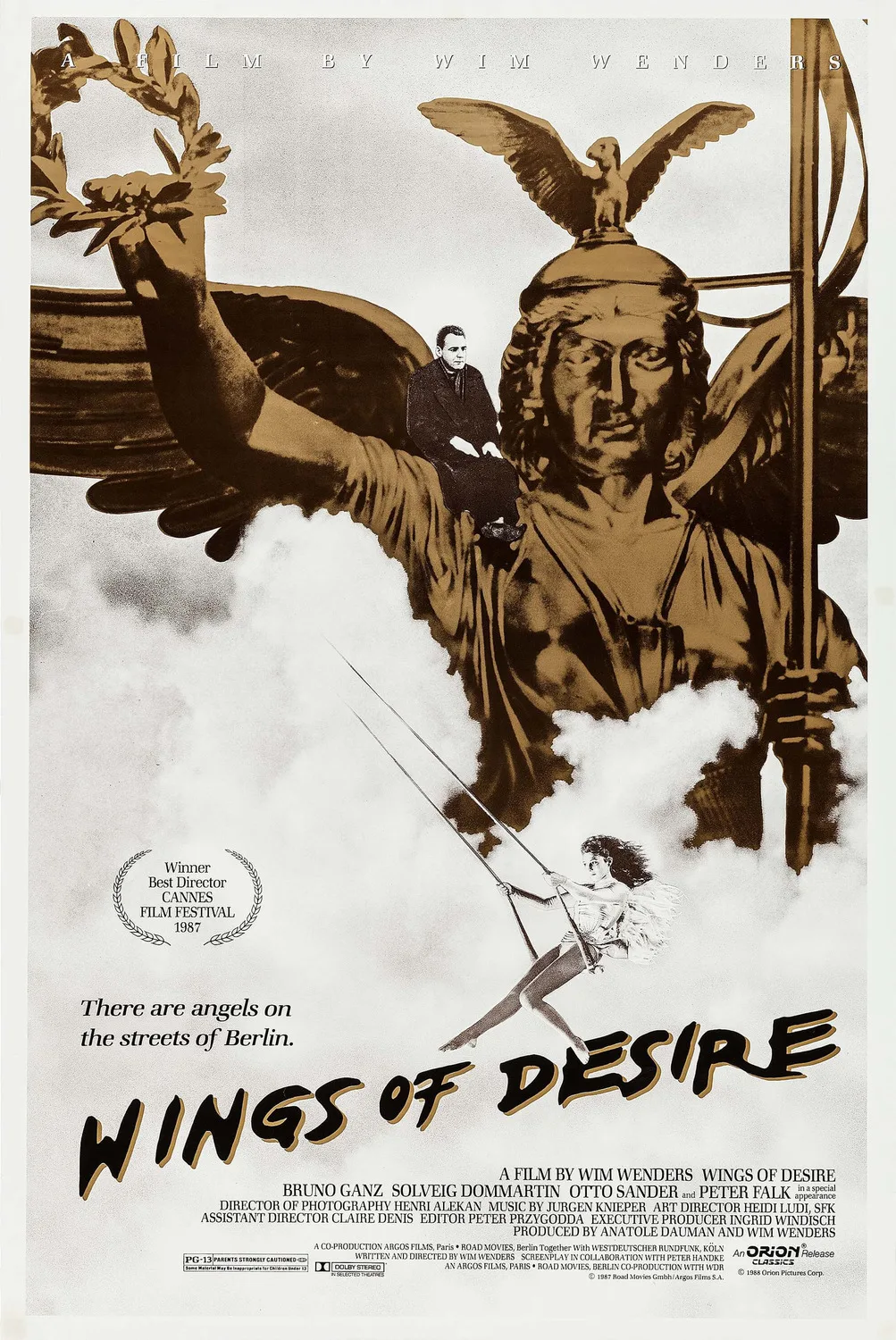 Wings of Desire Movie Art Picture Print Silk Poster Home Wall Decor