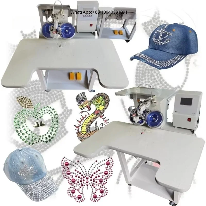 Fully Automatic Rhinestone Hotfix Making Machine for Clothing