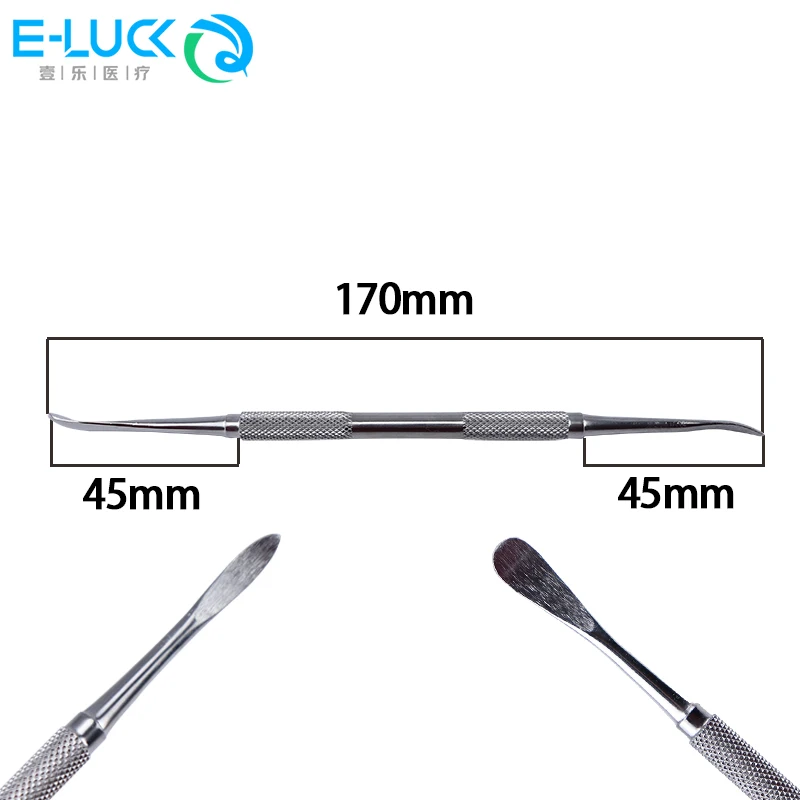 Dental Periosteal Elevator Stainless Steel Instruments Double Ends Reflecting Retracting Splitter Separator Surgical  Tools