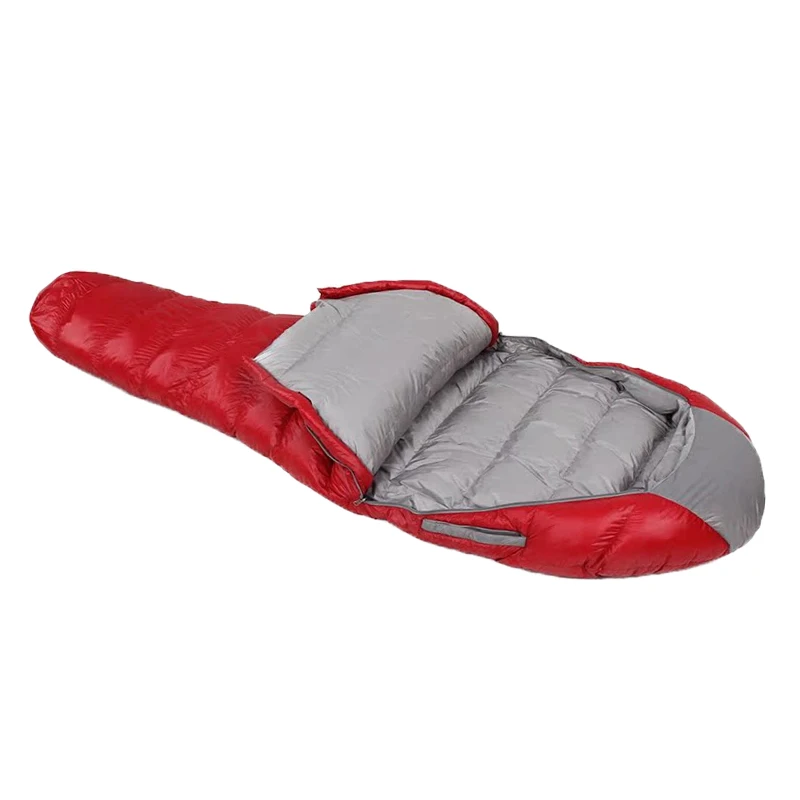 

200g Ultralight Down Sleeping Fill Goose and Duck Down Summer Lightweight Backpacking Sleeping Bag for Camping Hiking