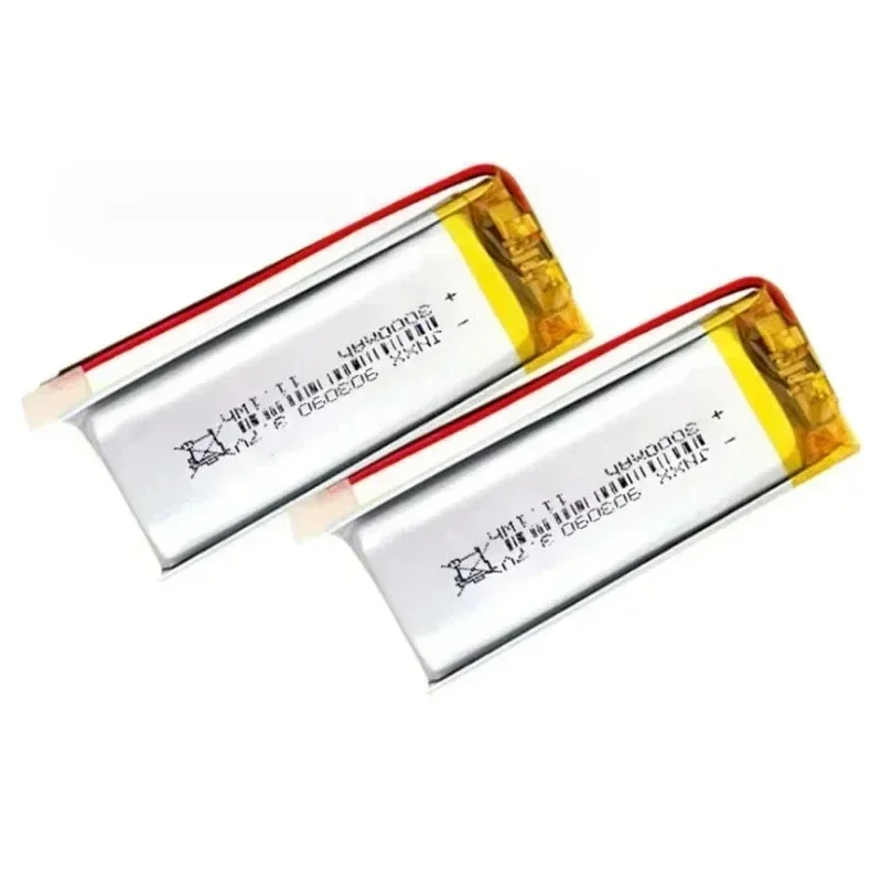 903090 Lithium Polymer Li-Po Li Ion 3.7V 3000mAh Rechargeable Battery for Electrograph  Speaker Toys Table Lamp Massager Battery