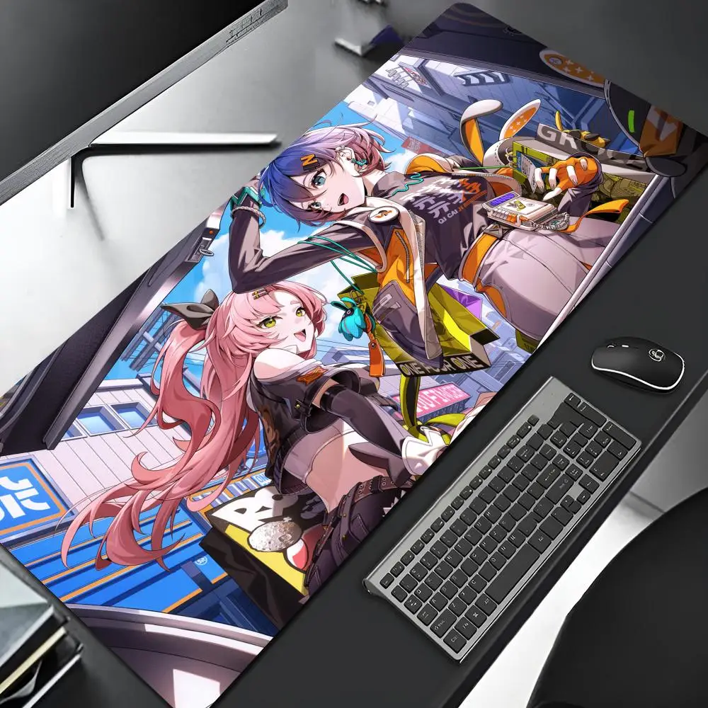 Zenless Zone Zero Mouse Pad Gaming Anime Locking Edge Big Computer Gamer Large Rubber Art Mousepad Laptop Desk Mat