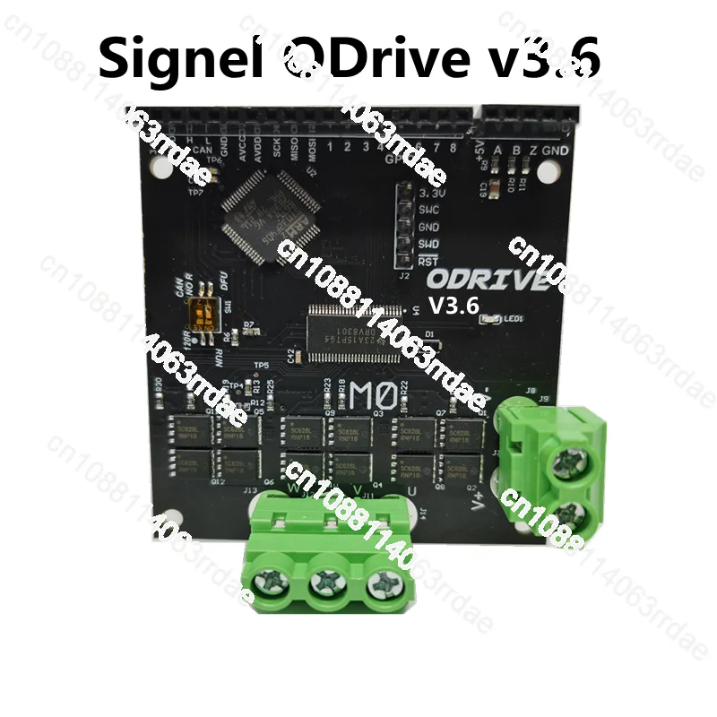 Single Drive Version ODrive-3.6 Electrically Adjustable High-performance and High-precision Brushless Servo Motor Drive BLDC FOC