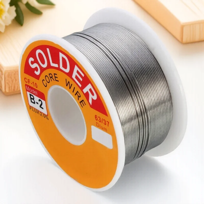 Solder Wire Rosin Core Flux 63/37 Tin Alloy 50g 100g Welding Line for Electrical Projects Tools