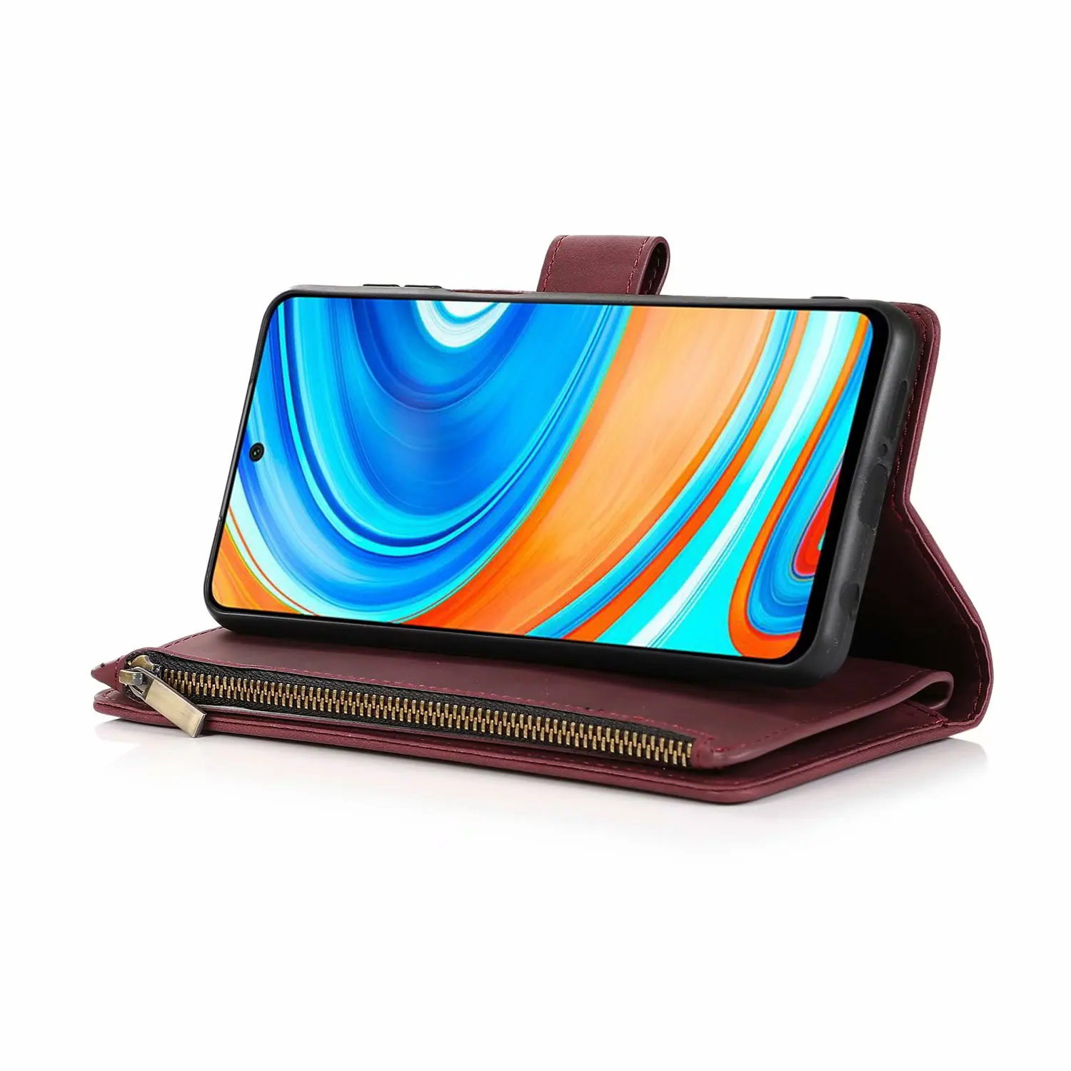 Luxury Flip Wallet Case for Xiaomi Redmi Note 10 9 9S 8 Pro 8T 7 Cover Cards Holder Coque for Redmi 9 9A 9C 8 8A 7A K30 Funda