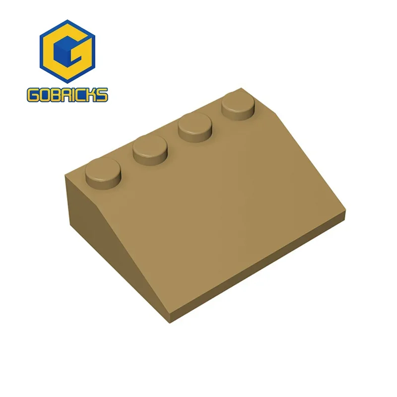 Gobricks 1 stks MOC Helling 3x4 Bricks Compatibel Met 3297 Model Bouwstenen Kinderen Verjaardagscadeautjes Educatief Assembleert Speelgoed