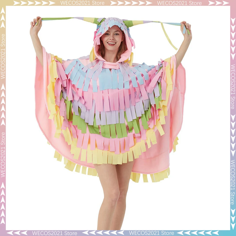 

Fancy Dress Ribbon Cosplay For Women Clothing Mexican Festival Costume Halloween Adult Woman Roleplay Fantasia Party Outfits