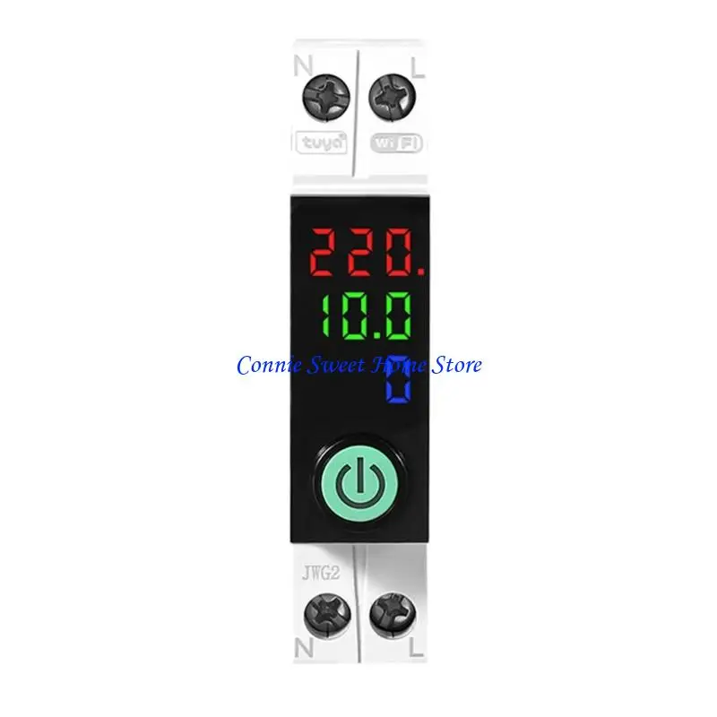 LXAF WiFi Intelligent Power Meter 63A Remote Control Switches Enduring