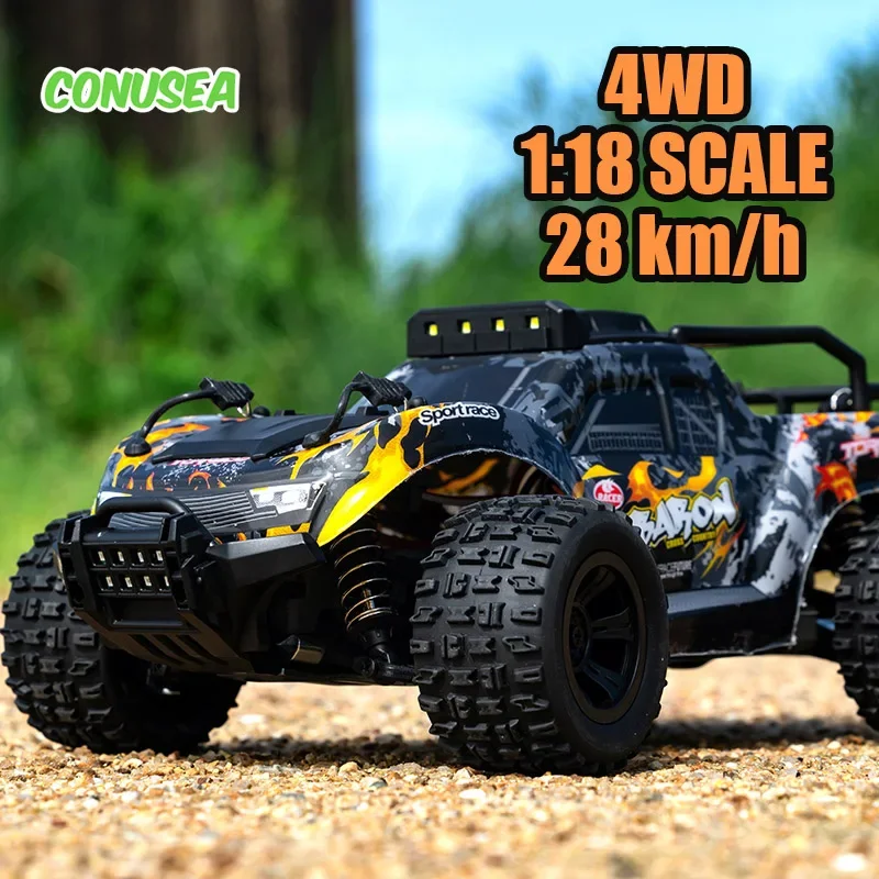 

JJRC Rc Drift Car 1/18 4Wd Racing Off Road Drifting 28 Km/h High-Speed Remote Control Car Shock-Absorbing Vehicle Toys Boys kids