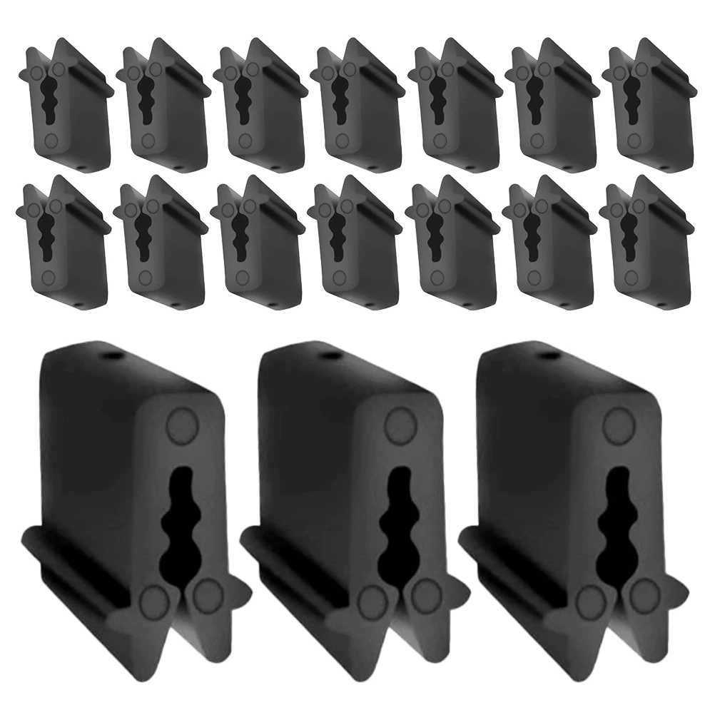 

100 Pcs Greenhouse Clips for Plants Cover Fixing Shade Nets Garden Building Wire 1 8 to 3mm Reusable Durable Plastic Easy