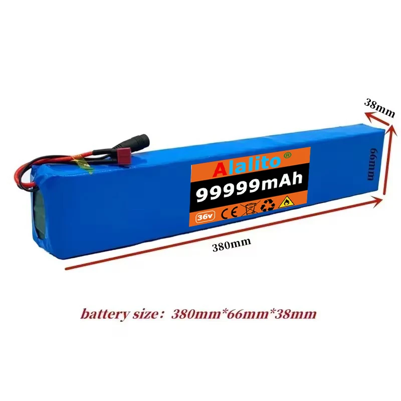 10S4P 99999mAh High power cell Original 18650 Lithium Ion Battery Pack Suitable for scooter balance bikes with BMS Protection