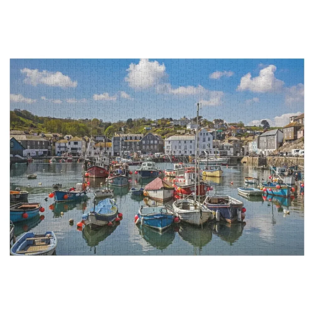 

Mevagissey Harbour, Cornwall UK Jigsaw Puzzle Jigsaw Pieces Adults Personalized Photo Gift Wooden Decor Paintings Puzzle