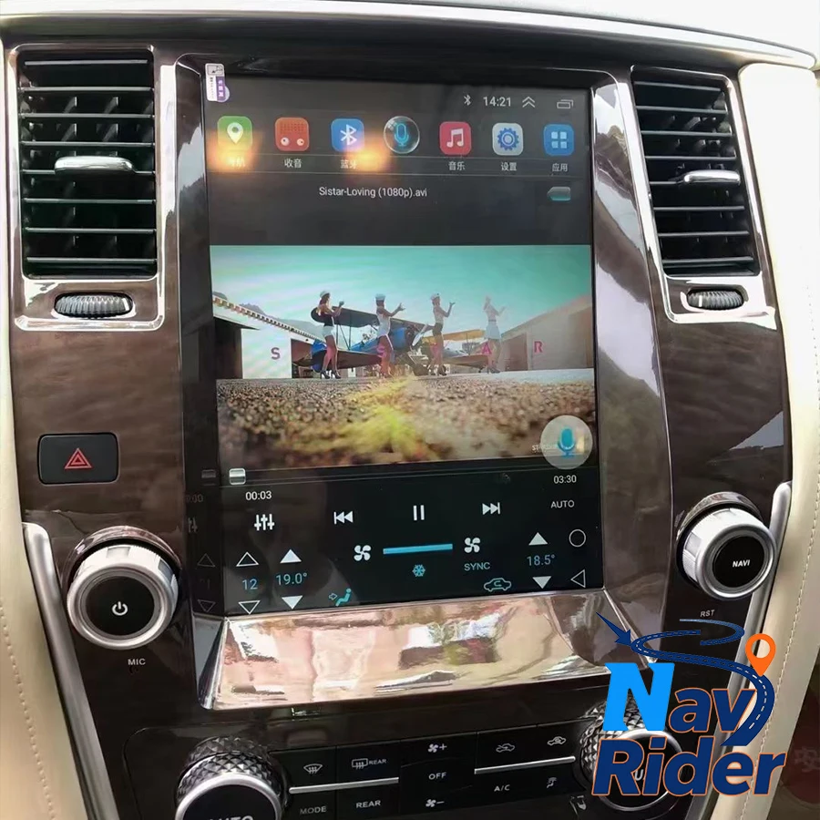 

Carplay Android 15 Stereo Car GPS Navigation Multimedia Player Autoradio 12.1" For Nissan Patrol Armada Royale Y61 Y62 2016-2019