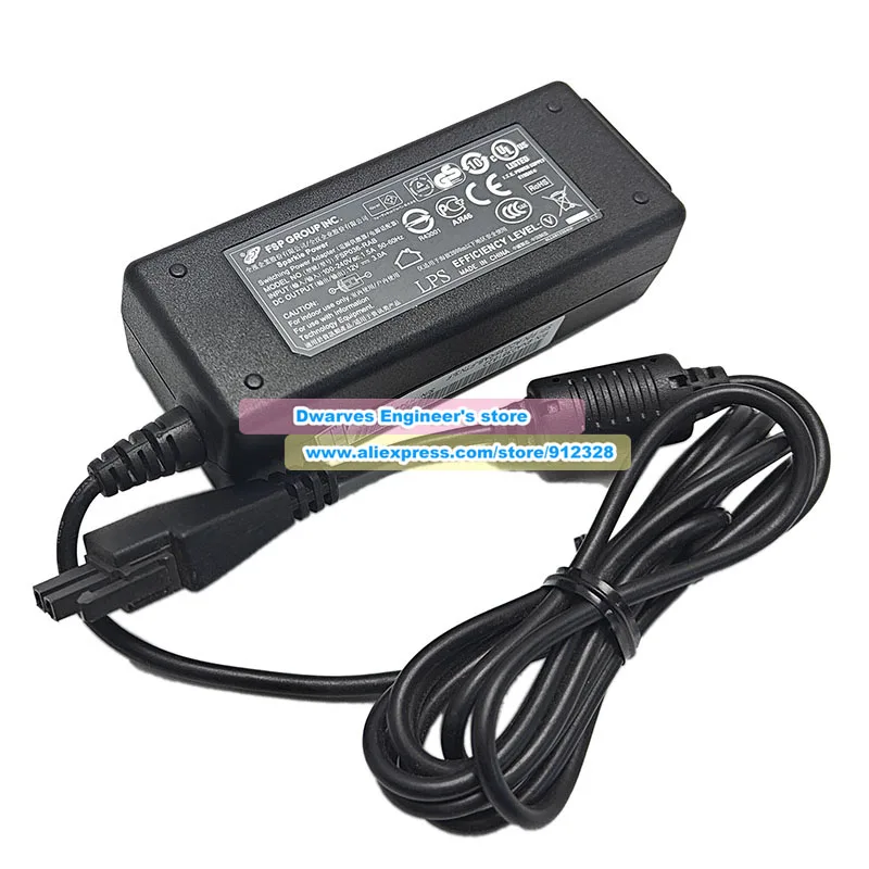 

Genuine FSP036-RAB Power Adapter 12V 3A 2 PIN PLUG For Fortigate FORTINET AD036RAB-FTN3 FG-60D-BDL 60E 60D 30E Laptop Charger