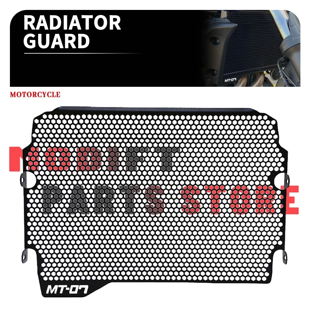 

2023 For YAMAHA MT-07 MT 07 MT07 2018-2023 2022 2021 2020 2019 Motorcycle Radiator Grille Cover Guard Protection Protetor 2018