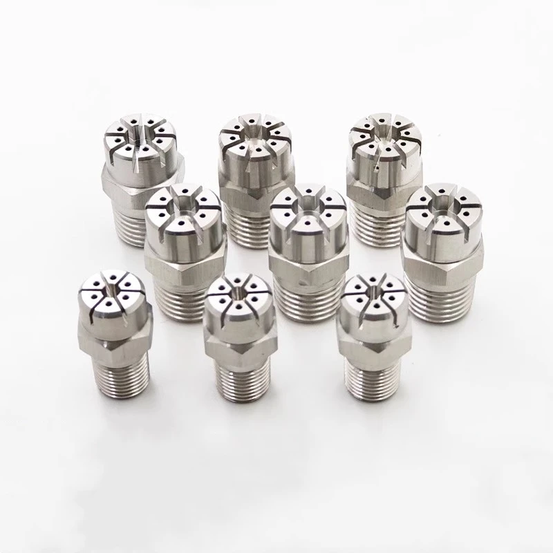 

2 points stainless steel porous round head universal nozzle linear round nozzle