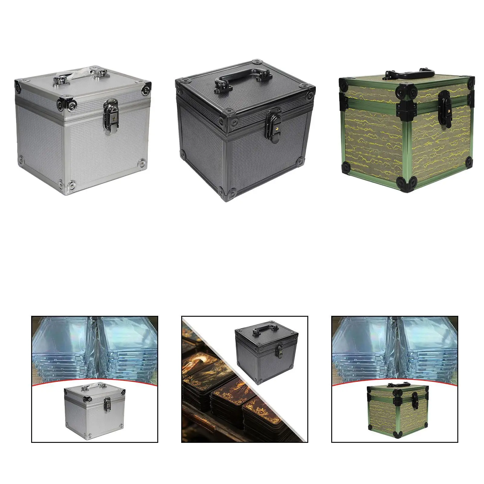 حافظة بطاقات التداول، صندوق بطاقات التداول ذات الغلاف الصلب، مقاوم للمطر، لعبة البطاقات المحمولة