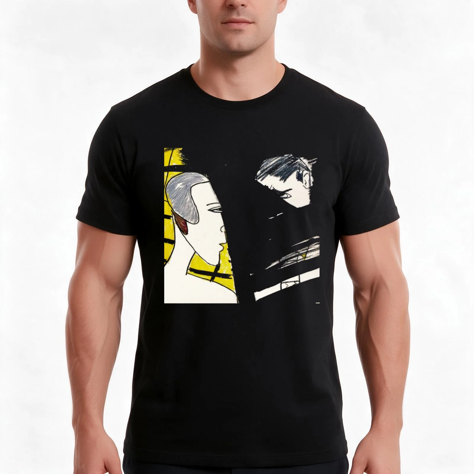 Radar T-Shirt, Summer Casual Cotton Tee, Oversized Streetwear Tops, Vintage Graphic Print, Loose Fit Short Sleeve, 100% Cotton