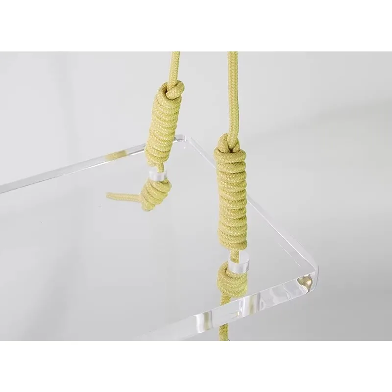 Acrylic swing outdoor hanging chair, indoor household children adult balcony B & B decoration courtyard