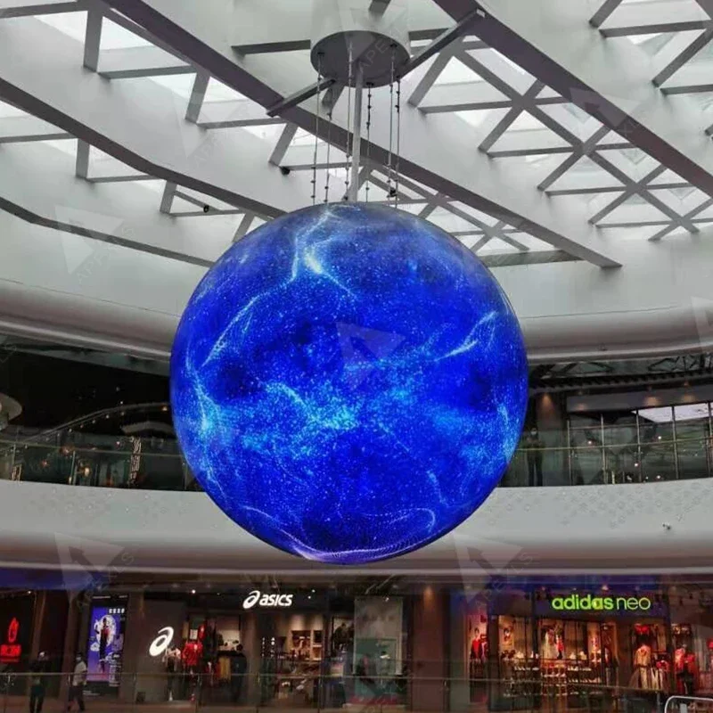 360 Visual Creative P2.5 P3 P4 Indoor Outdoor Ball Led Display