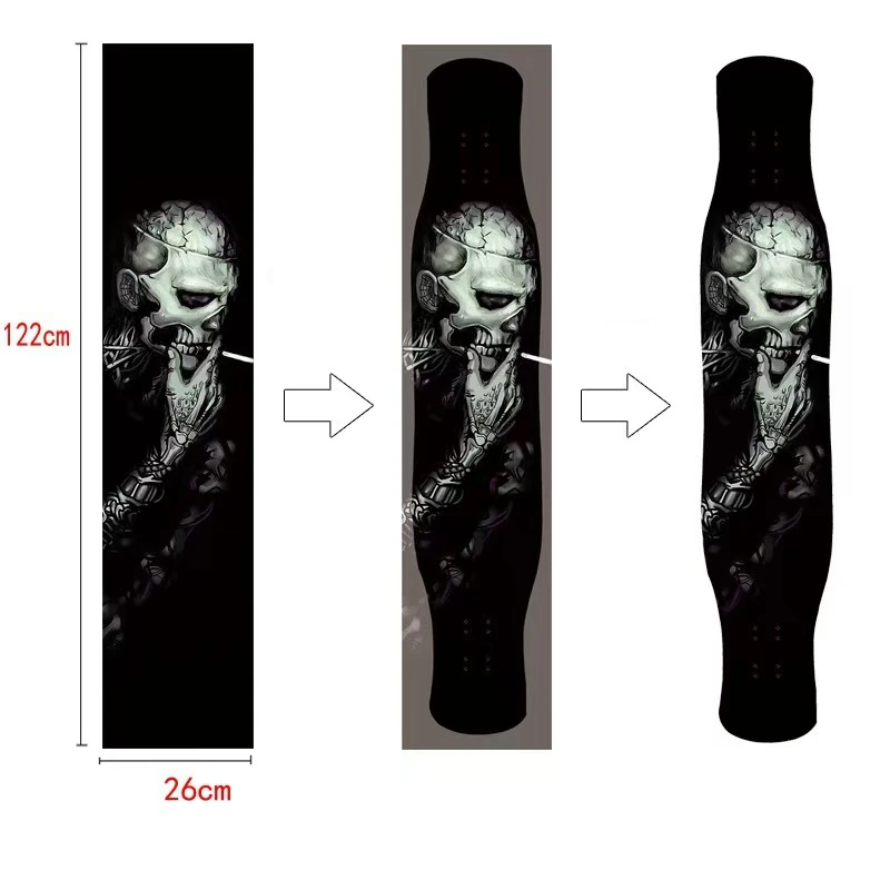 120cm Long Board Skate Board Griptape Sand Paper 120x25cm Grip Tape