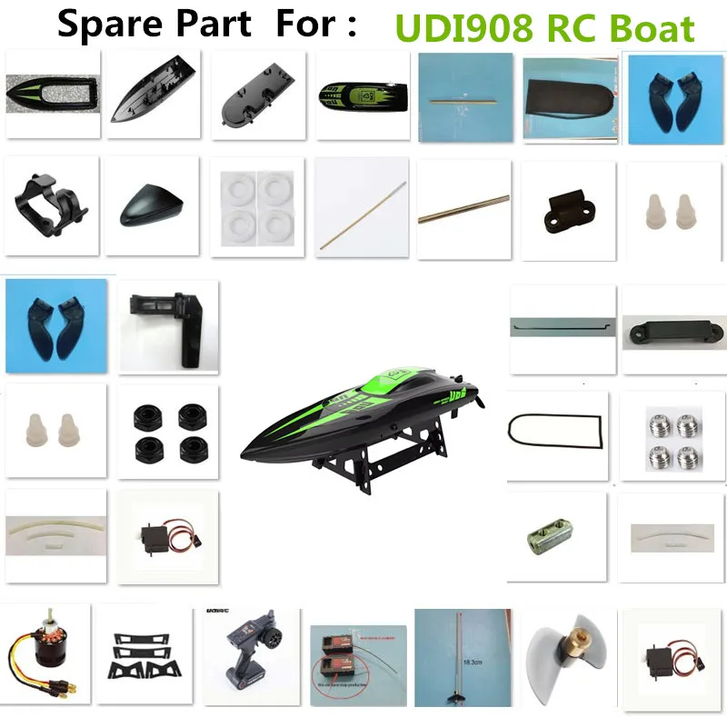 UDI908 Part Propeller / Rudder Tail / Other Accessories For: UDI908 Remote Control Boat Accessories