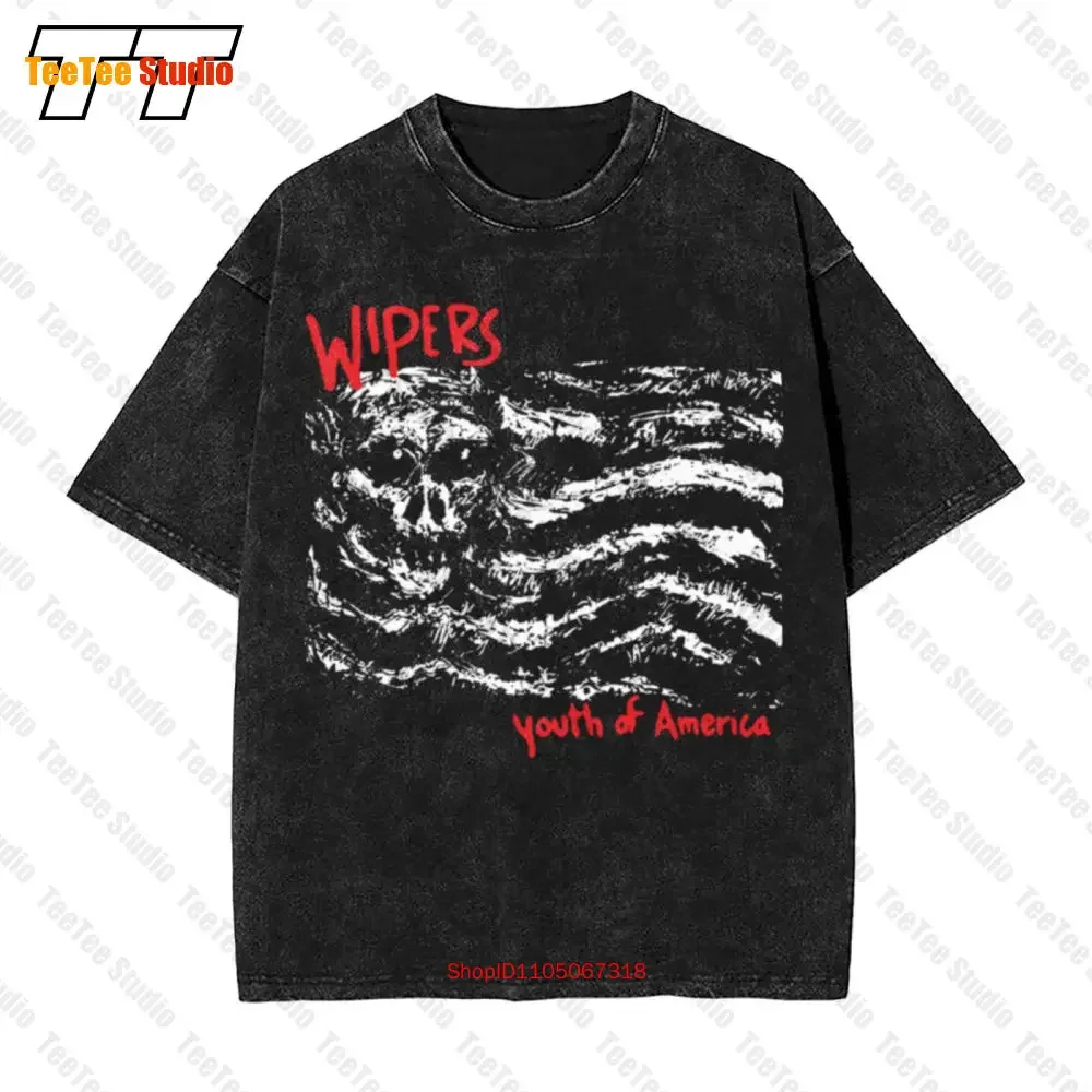 Wipers Youth Of America Rock N Roll Retro Band Vintage Oversized T-Shirt I4XW