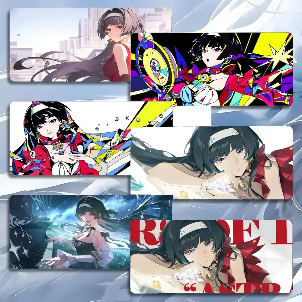 idol vocalist Z-Zenless Zone Zero Yaojiayin Mouse Pad Mousepad Large Gaming LockEdge Thickened PC Table Desk Mat